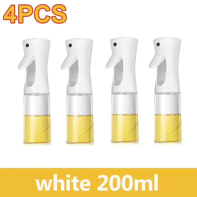 200ml 300ml 500ml Oil Spray Bottle Kitchen Cooking Olive Oil Dispenser Camping BBQ Baking Vinegar Soy Sauce Sprayer Containers