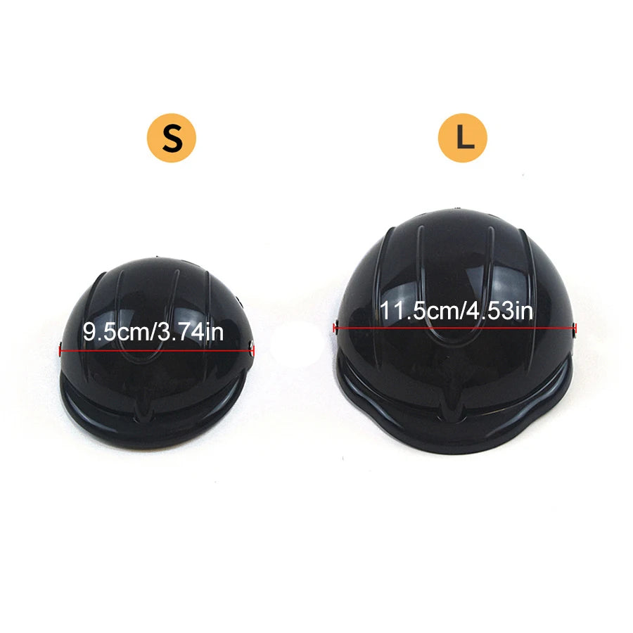 Pet Dog Safety Helmet Adjustable Cat Bicycle Motorcycle Helmet Pet Headgear for Small Dogs Cats Dog Head Protection Pet Supplies