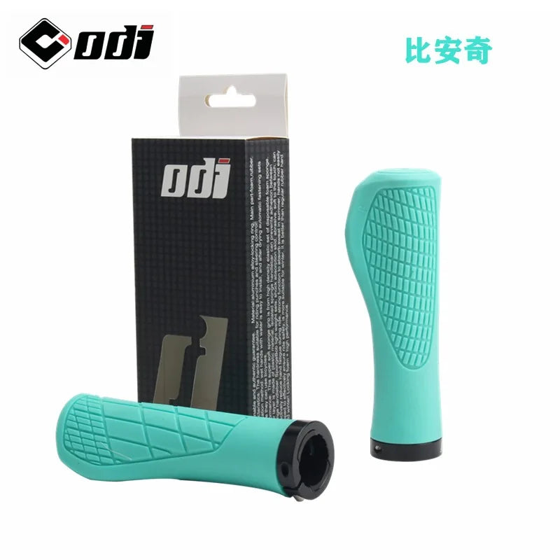 ODI Grip Silicone Bike Grips Ergonomic Mountain Bike Handlebar Cuff Soft Shockproof MTB Handle Cuffs Grips Bicycle Accessories