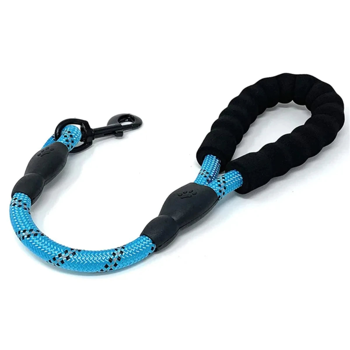 Hondenriem korte riemen voor het uitlaten van grote honden reflecterende hondenriem comfortabele handgreep huisdierketting touw hondenriemen huisdierbenodigdheden