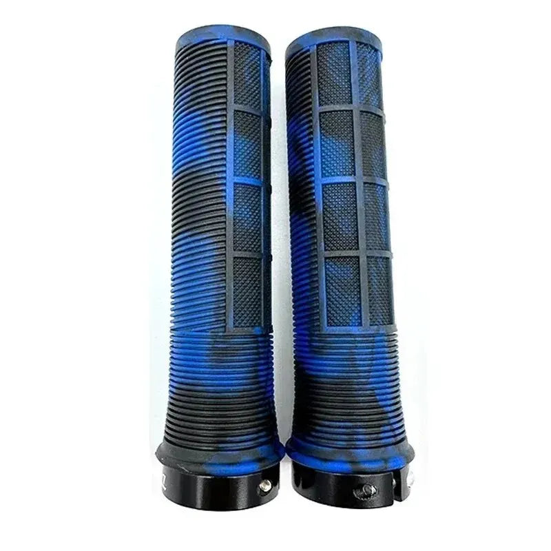 MTB Bicycle Handlebar Grips Rubber Anti-Skid Bike Grips Lock On Road Mountain Handle End Grips MTB Cuffs Bike Accessories