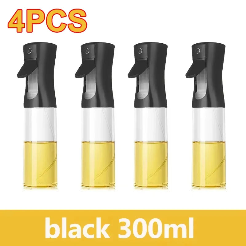 200ml 300ml 500ml Oil Spray Bottle Kitchen Cooking Olive Oil Dispenser Camping BBQ Baking Vinegar Soy Sauce Sprayer Containers