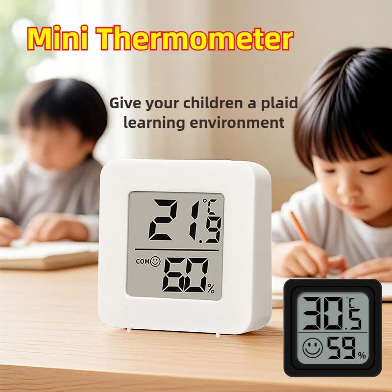 Mini LCD Digital Thermometer Hygrometer Indoor Room Temperature Humidity Meter Sensor Gauge Weather Station Set