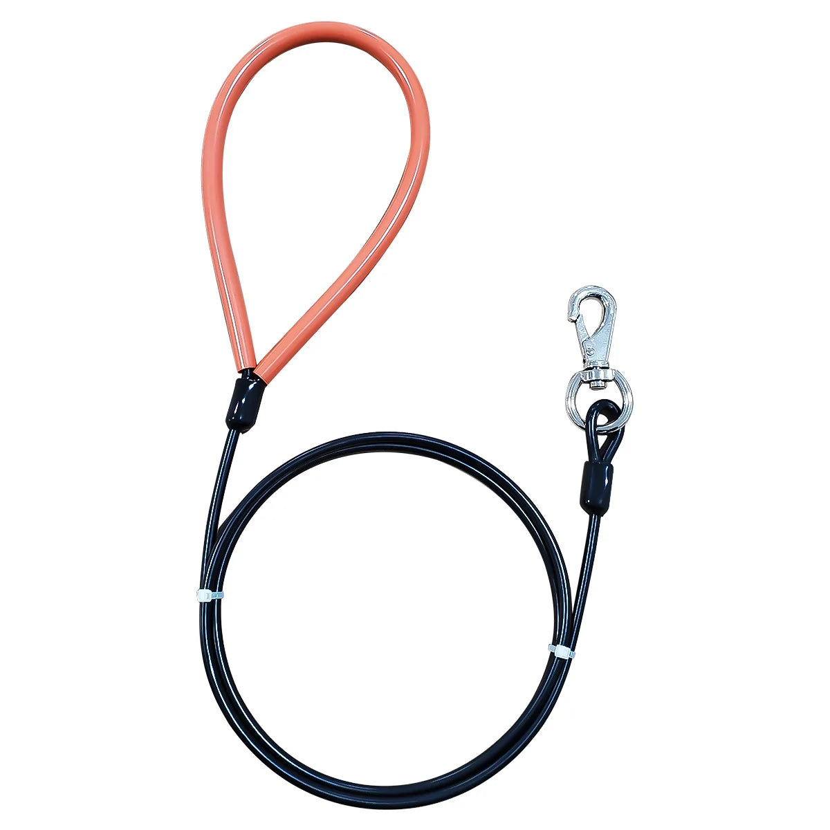Dog Leash Steel Wire Dogs Chain Anti-Bite Leash for Dog Walking Traction Rope 200cm Long Chew Proof Dogs Leashes Pet Accessories
