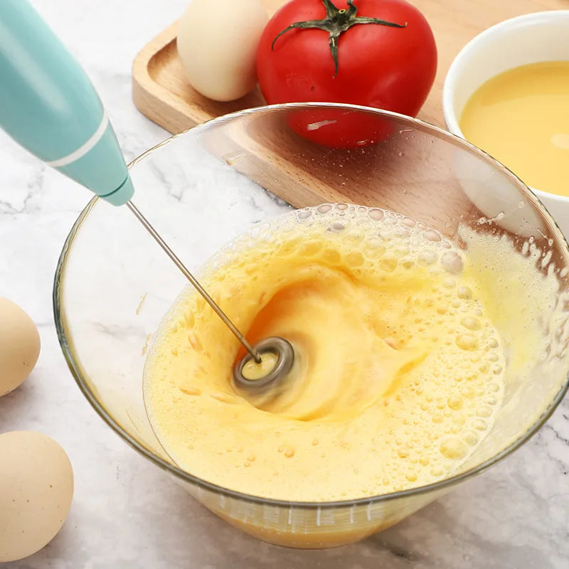Milk Frothers USB Rechargeable Portable Blender Foamer High Speeds Drink Maker Whisk Mixer For Coffee Cappuccino Cream