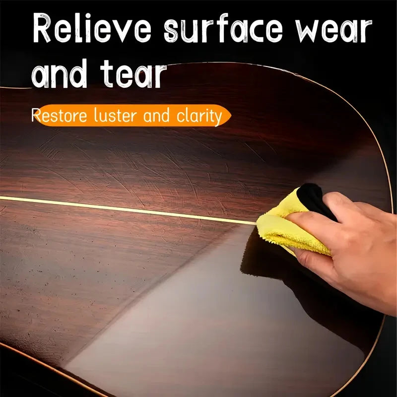 Guitar Care Oil,Maintenance Cream for Wooden Instruments,Moisturizes And Prevents Cracking,Restore The Luster,Long-Lasting Care.