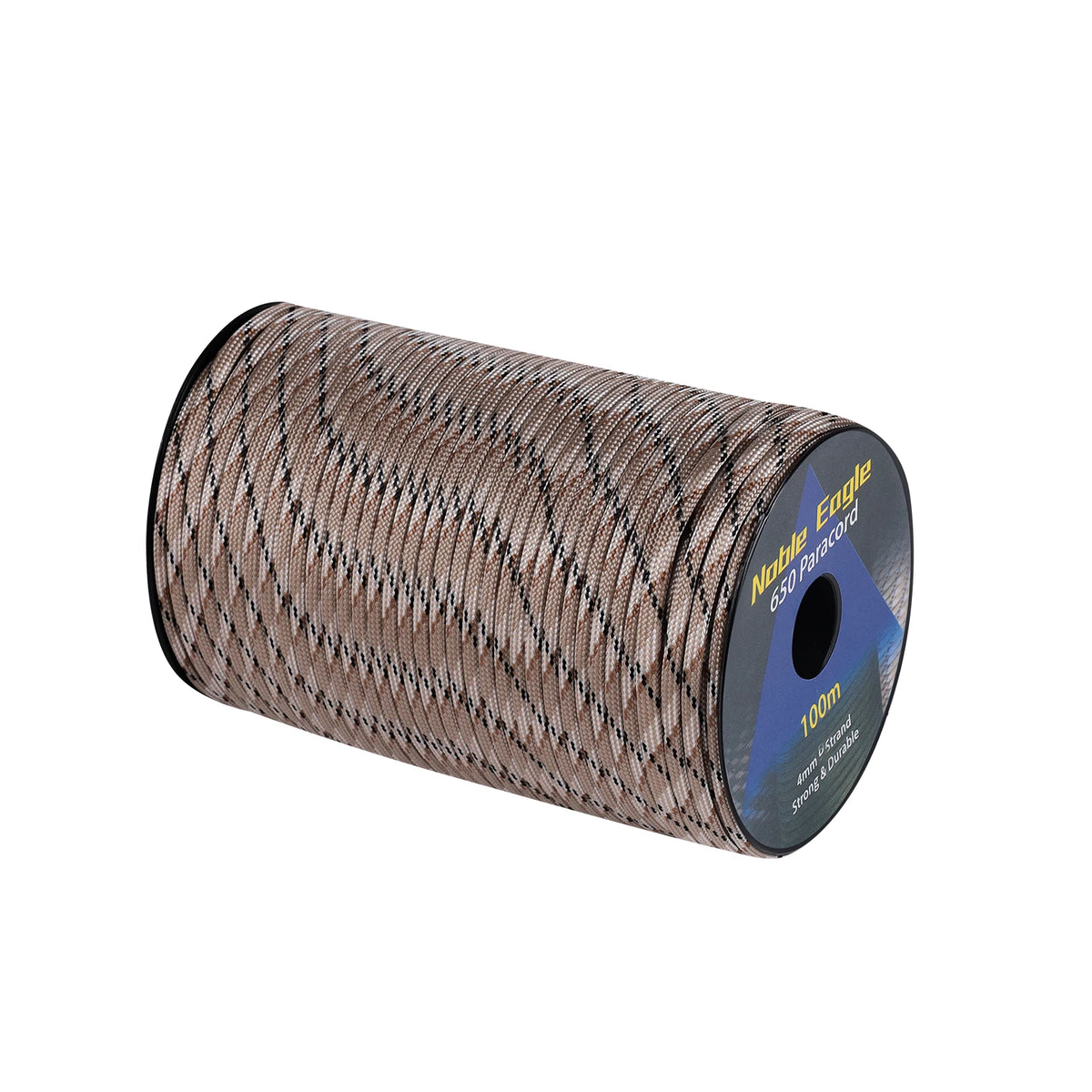 4mm Military Paracord 650LB Outdoor Survival Tactical 7 Strand Parachute Cord 100m for Camping Weaving Rope