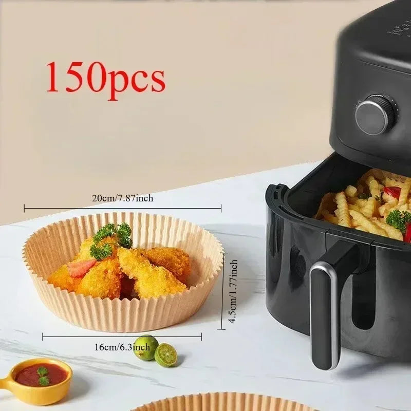 Air Fryer Paper Accessories Aerogrill Parchment Disposable Paper Baking Paper Barbecue Plate NonStick Oven Trays Air FryerPaper