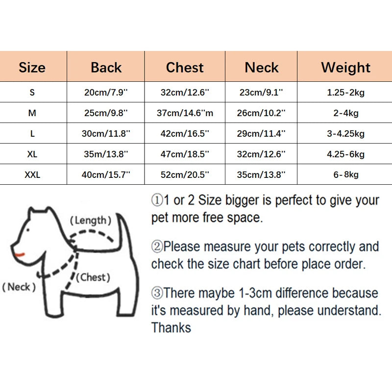 Dog Clothes  Plaid Fleece Pet Jacket for Small Dogs Winter Warm Puppy Coat Chihuahua Yorkshire Bichon Vest Costume Pet Supplies