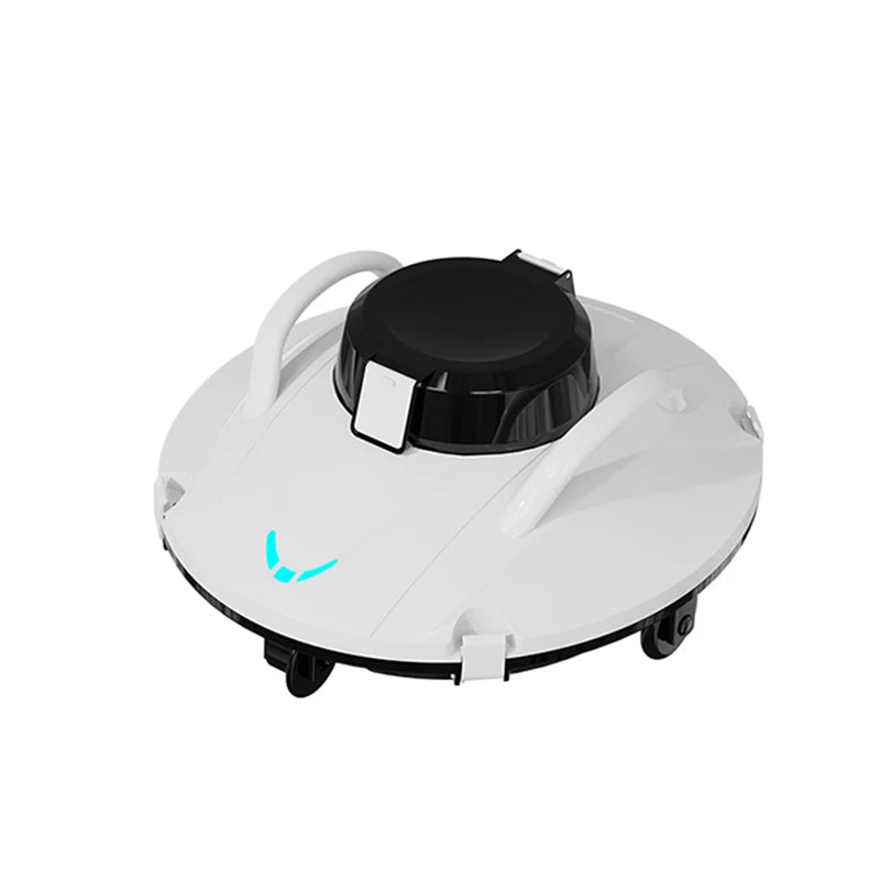 Robot nettoyeur de piscine sans fil, aspirateur électrique rechargeable 5000 mAh, nettoyeur automatique sans fil pour piscine