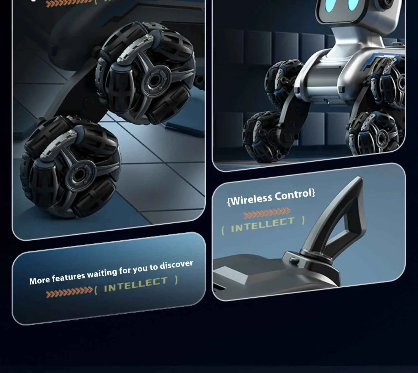 Technology Intelligent Remote Control Dog Toy - Electric Gesture Sensing Machine Dog Remote Control Car