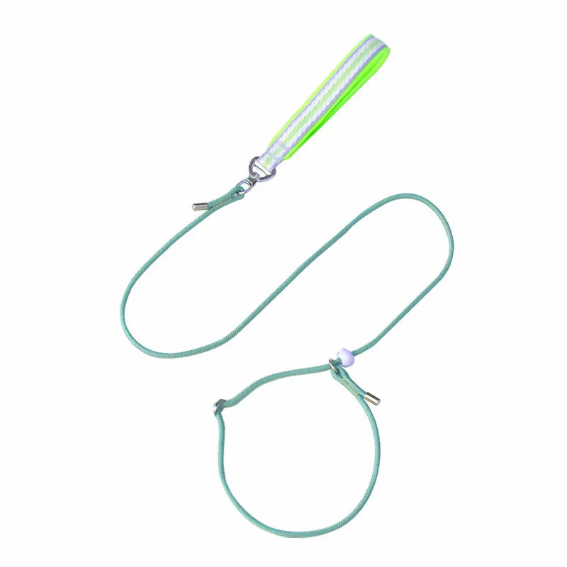 150cm/59.06in Strong Dog Leashes Nylon Walking Dog Leash Puppy Training Leashes Adjustable Pet Collar Lead Leash Pet Supplies