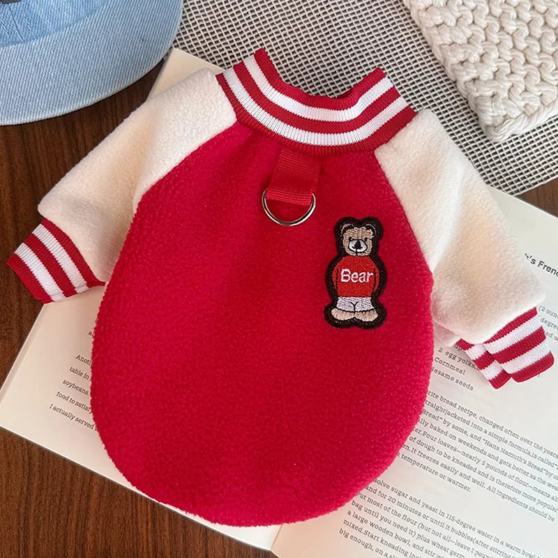 Thicken Pet Dog Clothes for Small Medium Dogs Winter Warm Dog Clothes Puppy Sweatshirt Dog Coat Jacket Dog Accessories