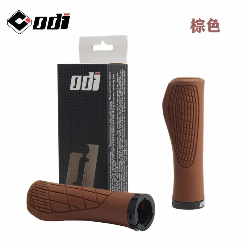 ODI Grip Silicone Bike Grips Ergonomic Mountain Bike Handlebar Cuff Soft Shockproof MTB Handle Cuffs Grips Bicycle Accessories