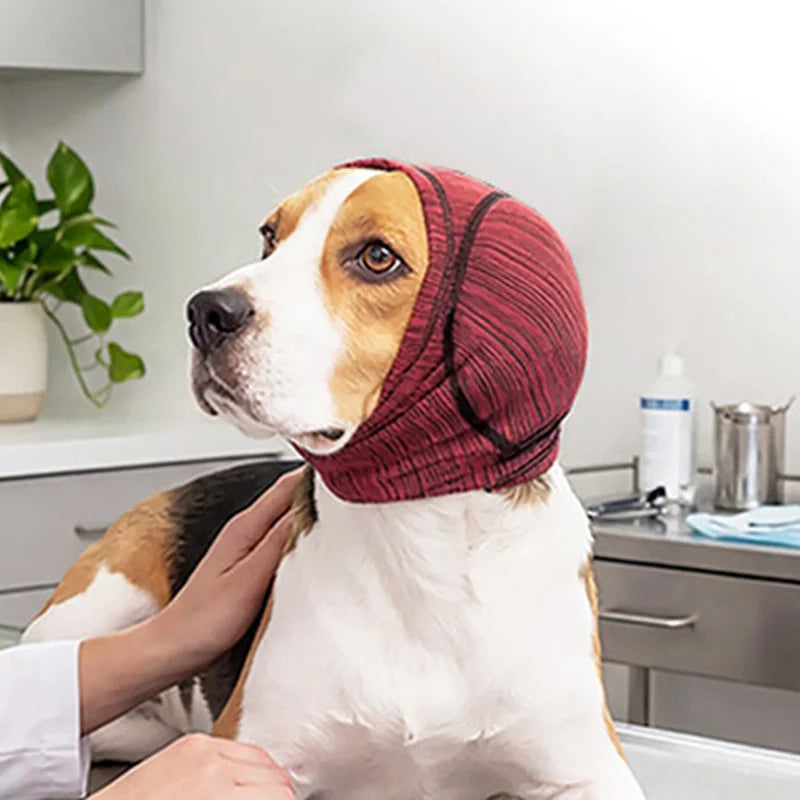 Elastic Dog Ear Covers Anti-noise Pet Ear Muffs for Small Large Dogs Comfortable Noise Reduction Dog Earmuffs Puppy Headcover