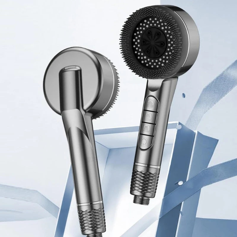 Shower Head Bathroom Showers High Pressure Massage Filter 4 Modes Adjustable Handheld Showerheads Home Bathroom Accessories