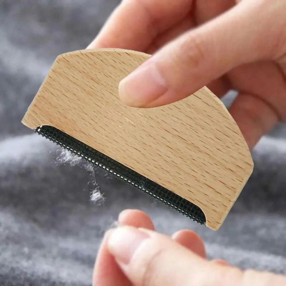 Kasjmier kam houten trui pluisjes wol pilling schraper kleding pluisjes stof pluisverwijderaar reinigingskam borstel voor kasjmier wol