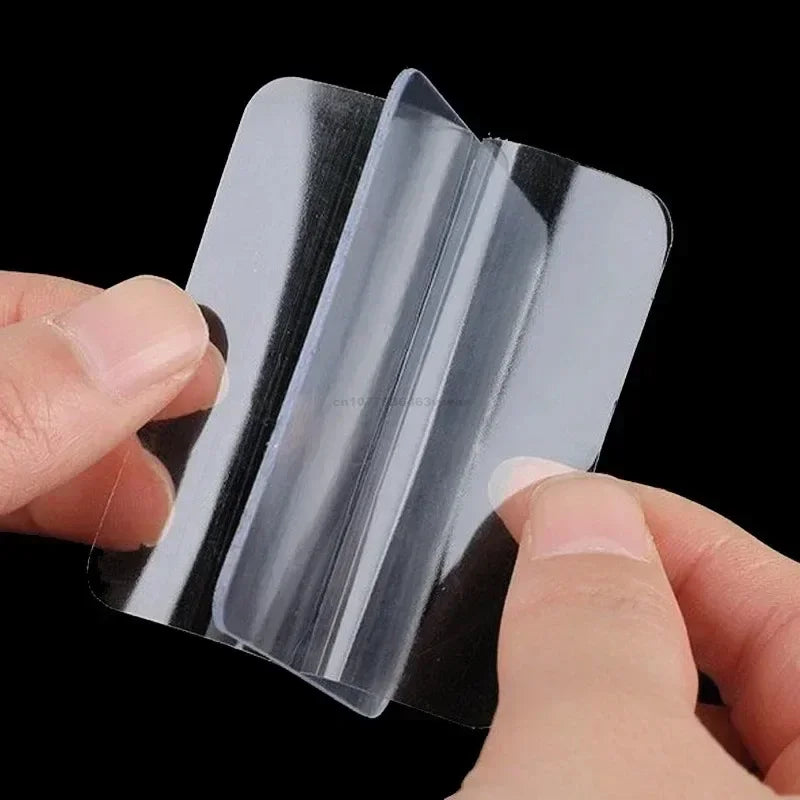 Wholesale Self Adhesive Double Sided Tape Square Wall Stickers Nano Transparent Traceless Waterproof Tapes for Bathroom Kitchen