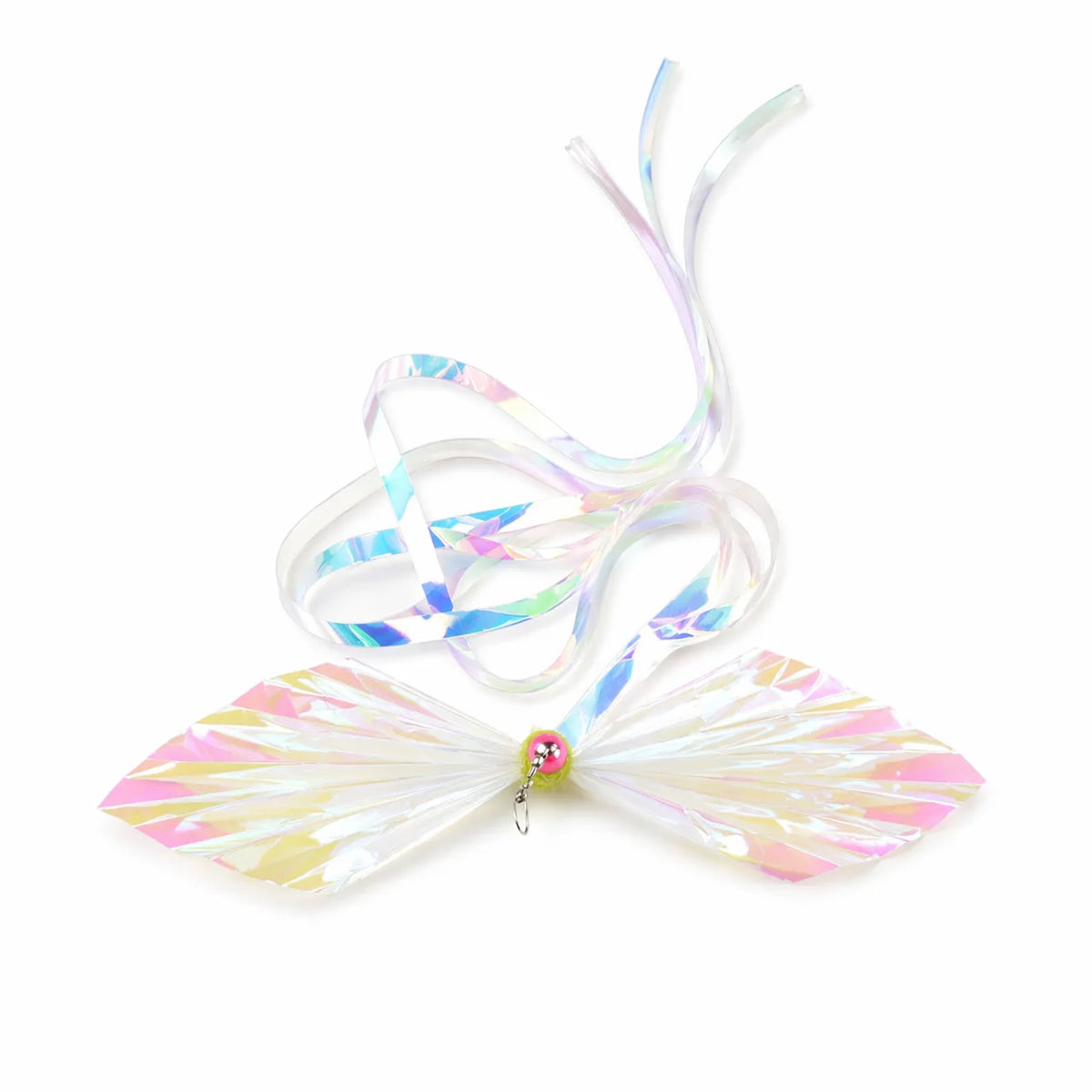 Jouet pour chat papillon coloré simulé tête de rechange accessoires insectes artificiels jouet pour animaux de compagnie