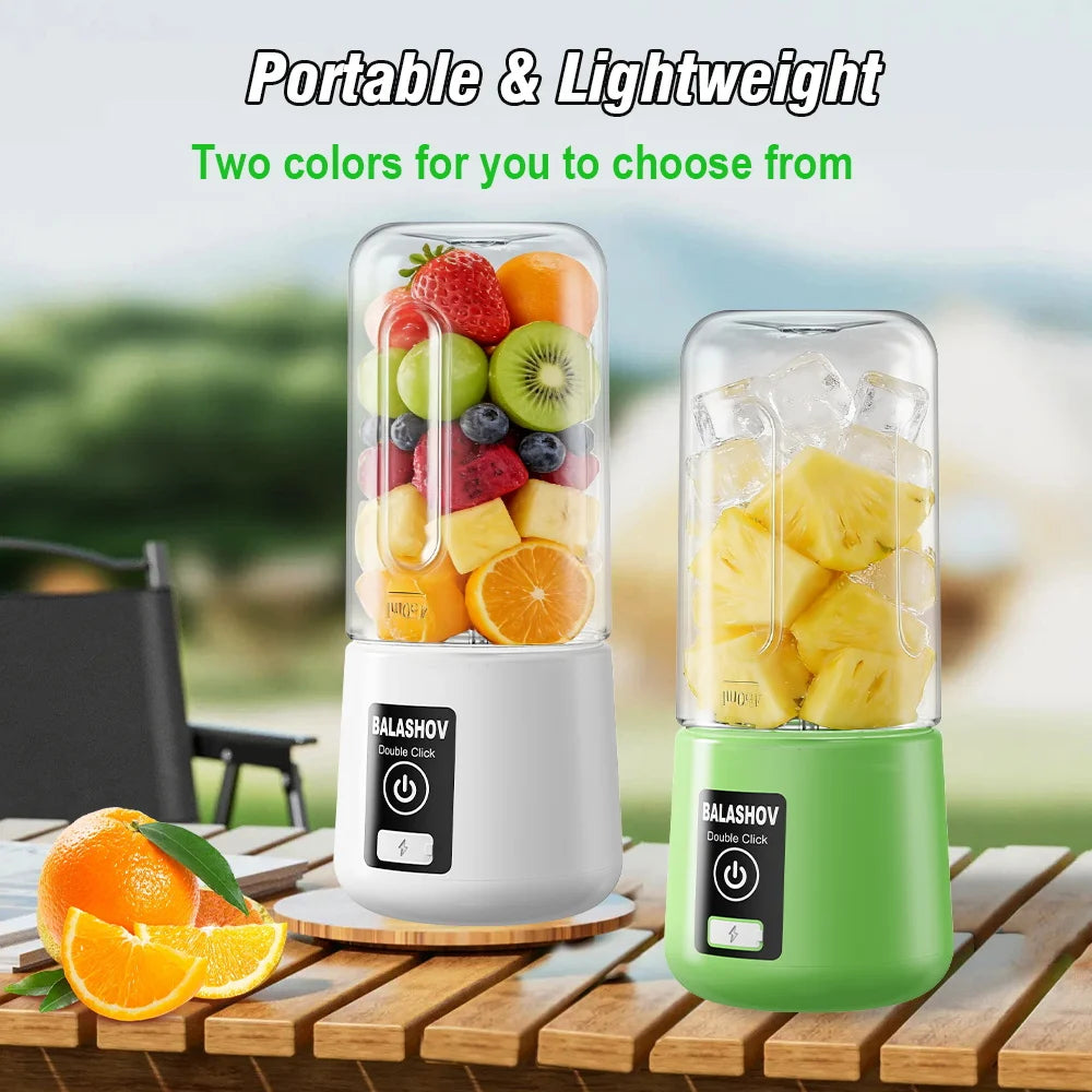 Portable Juice Maker Blender for Shakes Smoothie Juicer Steel Blades Vegetables Fruit Blender Juice Cup for Juicing