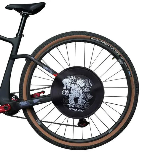 Beschermhoes voor schijfremmen van race- en mountainbikes - Anti-vuilafdekking en wielhoes - Onderhoudstool voor het reinigen van fietsen