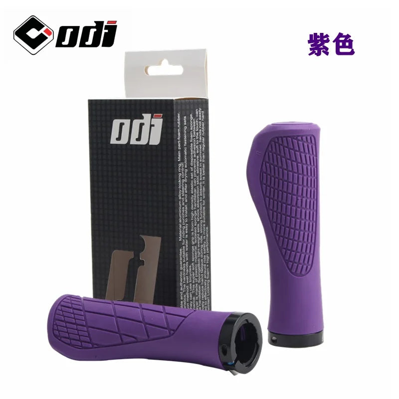 ODI Grip Silicone Bike Grips Ergonomic Mountain Bike Handlebar Cuff Soft Shockproof MTB Handle Cuffs Grips Bicycle Accessories