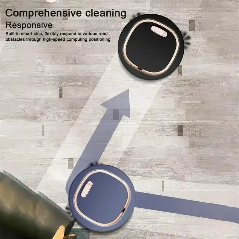 Tactiele activering luie persoon intelligente automatische veegrobot 3-in-1 nat droog huishoudelijke veger USB oplaadbare stofzuiger