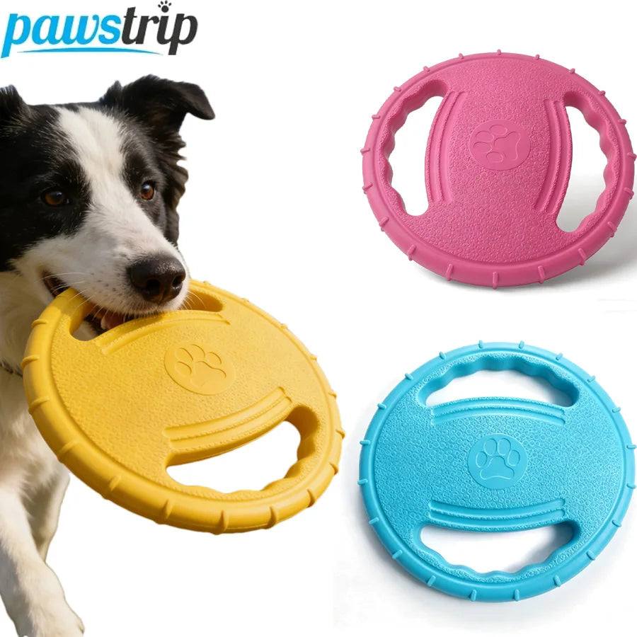Interactive Dog Flying Discs Toy Outdoor Pet Training Toys for Small Medium Large Dogs Bite Resistant Puppy Toy Dog Accessories