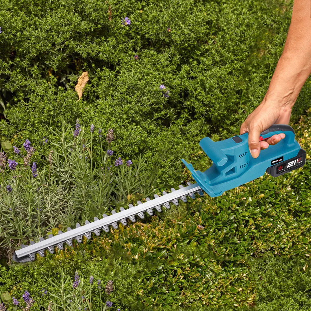 ONEVAN 20-inch 20000RPM Elektrische Heggenschaar Tuin- en Landschapsarchitectuur Heggensnoeier Trimmer Tuinieren Lithium-Ion Accu Gereedschap