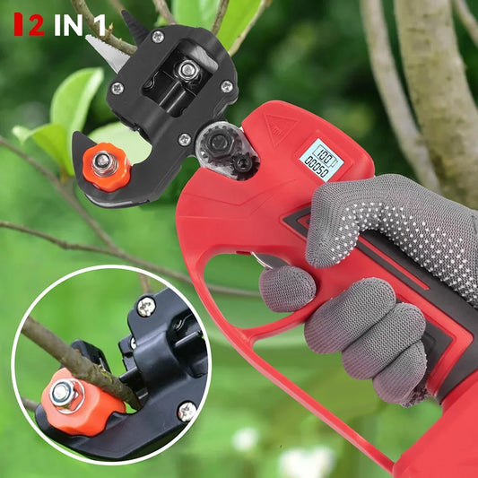 25mm Brushless Electric Grafting Machine 2in1 Electric Pruning Shear Multifunctional Power Tools For Makita 18V Battery Pin