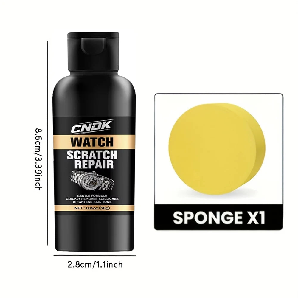 Watch Polishing - Strap Scratch Repair Cream, Jewelry Metal Oxidation Remover,Stainless Steel Surface Scratch Removal Paste, 30g