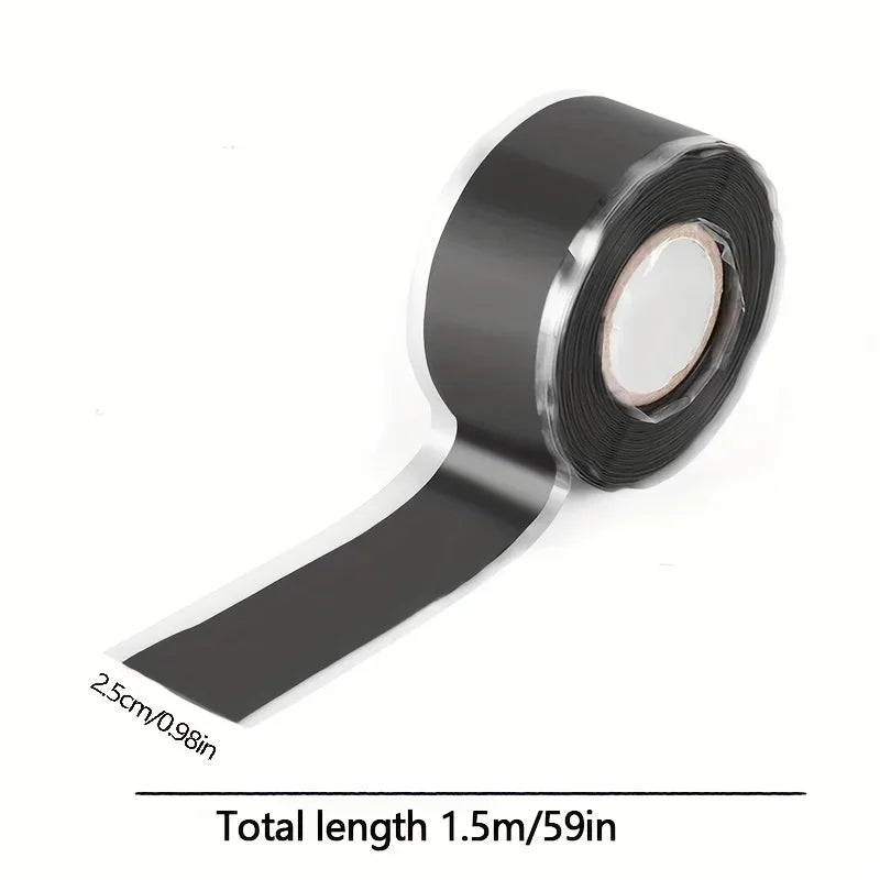 Waterproof Tape Silicone Rubber Self Adhesive Insulating  Leaks Seal Tape MultiPurpose Emergency Wire Hose Strong Repairing Tape