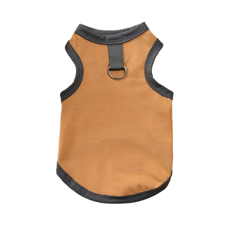 Summer Pet Dog Vest BreathableDog Clothes Thin Puppy T-Shirt Chihuahua Bichon Clothing Dog Accessories
