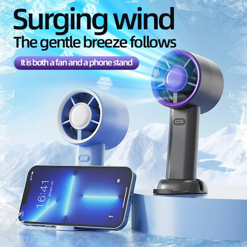 Lenovo Mini Handventilator USB Snellaadbaar Draagbare Luchtkoeler Stille Persoonlijke Hogesnelheidsventilator voor Reizen en Buitenactiviteiten