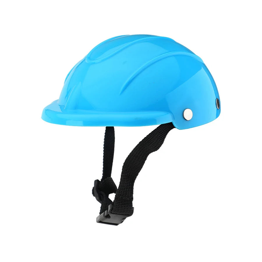 Pet Dog Safety Helmet Adjustable Cat Bicycle Motorcycle Helmet Pet Headgear for Small Dogs Cats Dog Head Protection Pet Supplies