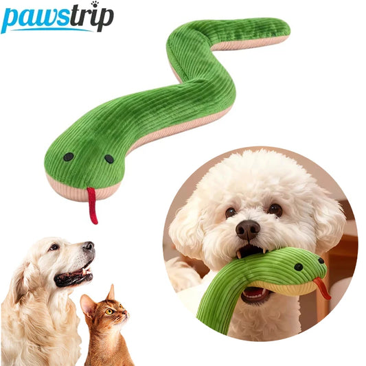 Bite-resistant Pet Dog Toys Snack-shaped Puppy Chew Toys Built in Sound Paper Interactive Plush Dog Toy Pet Supplies