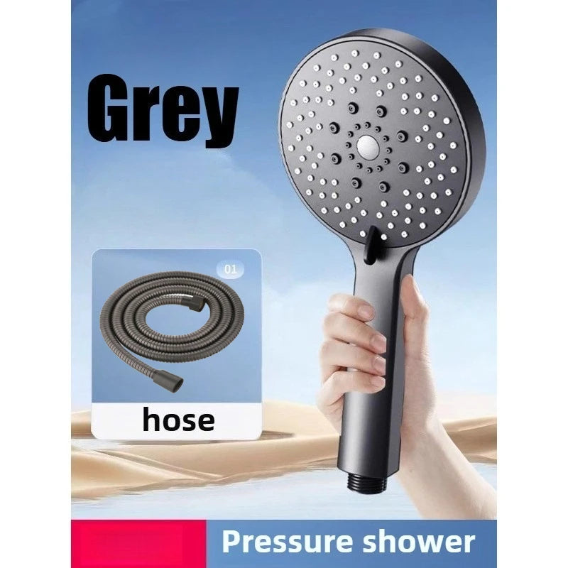 Bathroom Sprayer Shower Head Water Saving Handheld Rain Shower Head Adjustable 5 Modes Shower Bath Head Bathroom Accessories
