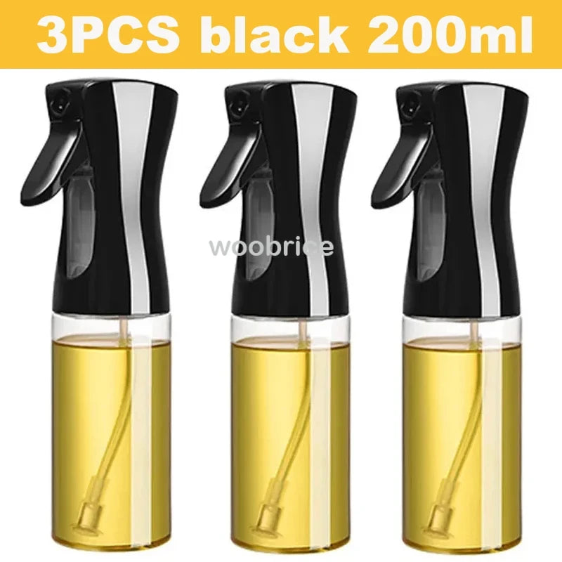 Spray Oil Dispenser Kitchen Oil Spray for Olive Oil 200/300/500ml Kitchen Baking Camping BBQ Baking Salad Vinegar Soy Sprayer