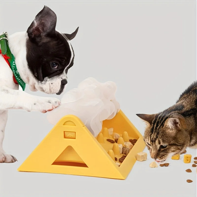Interactive Dog Toy Dog Treat Leaking Toy For Small Dogs Cats Dog Cat Slow Food Feeder Puppy Toys  Pet Supplies