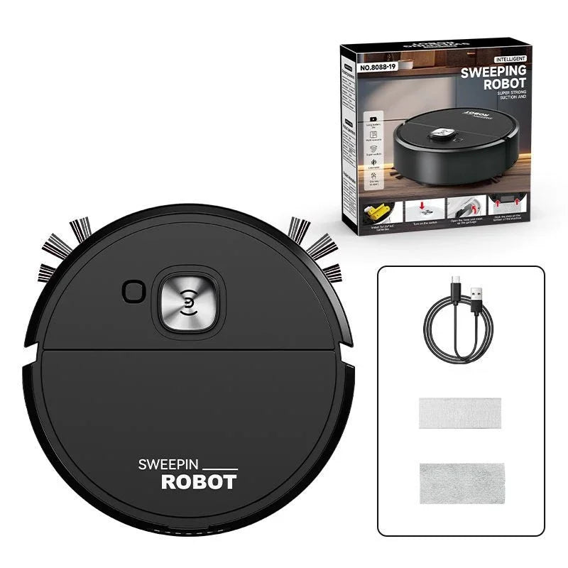Lenovo 3-in-1 Low Noise Mini Sweeping Robot Intelligent Sweeping Integrated Fully Automatic Cleaning Sweeping Machine Appliance