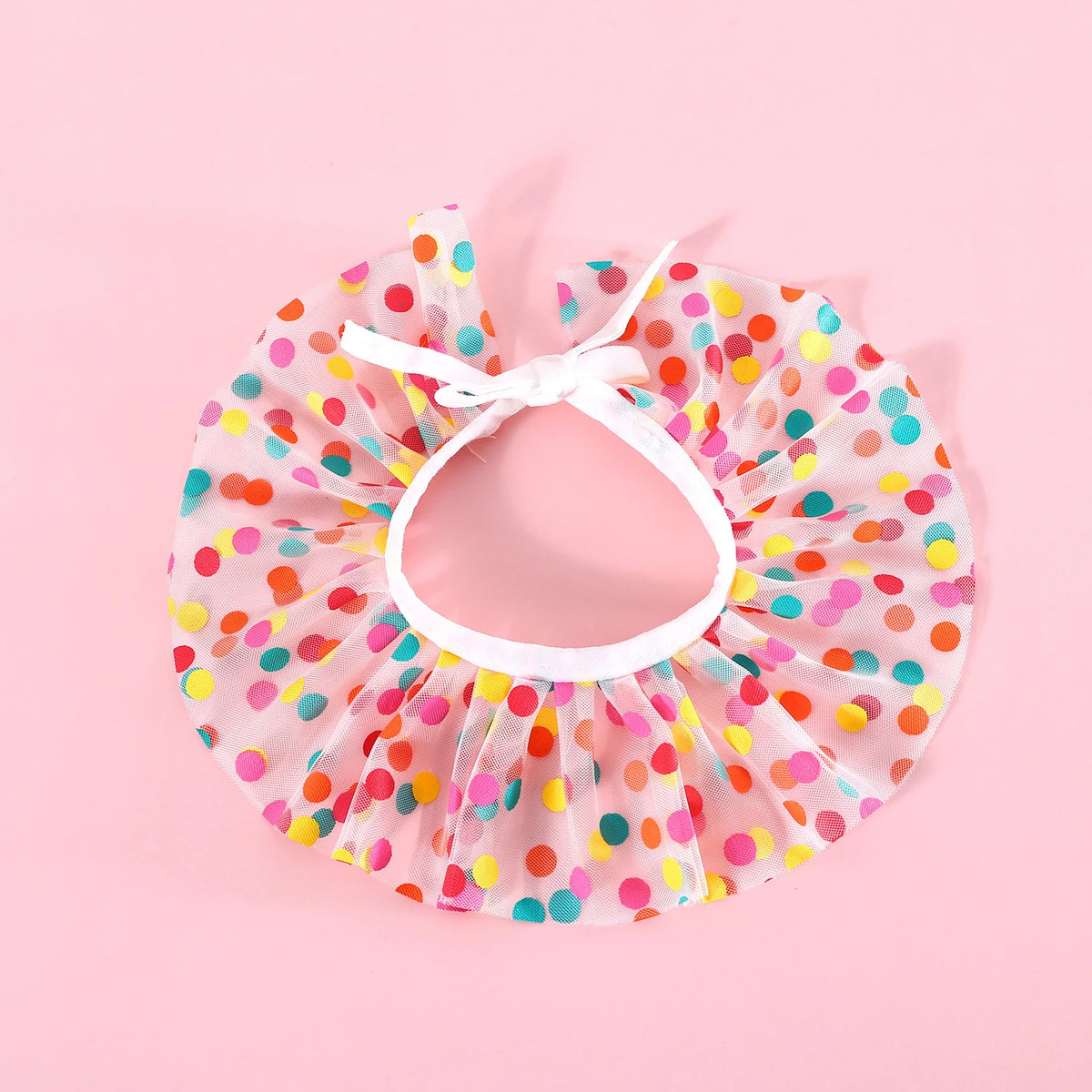 Colorful Dog Cat Birthday Hat Adjustable Cat Birthday Scarf Hat Set Cute Dog Bib Pet Birthday Party Dress Up Hat Dog Accessories