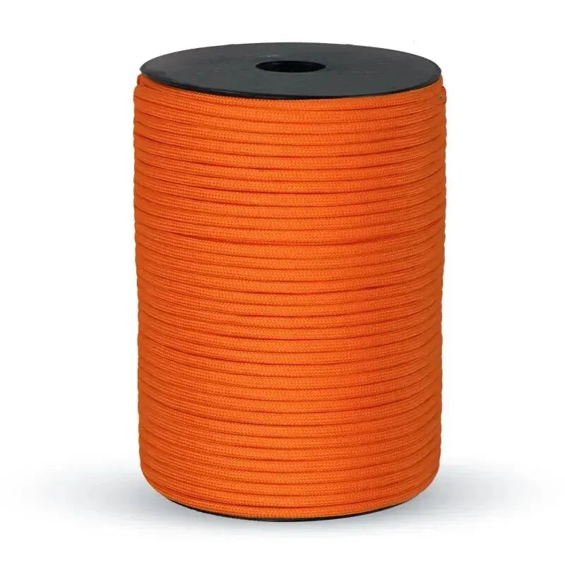 100m 650 Military Standard 9-Core Paracord Rope 4mm Outdoor Parachute Cord Survival Umbrella Tent Lanyard Camping Strap