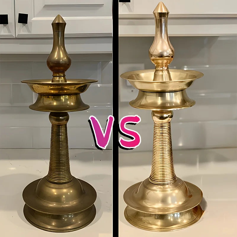 Brass and Copper Tarnish Remover,Harmless,Restores and Protects Brass Surfaces,Instrument Care,Shiny Finish,Professional Polish