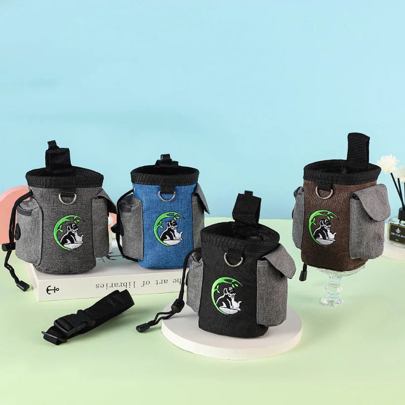 Portable Pet Training Waist Bag Puppy Training Treat Outdoor Puppy Reward  Waist Bag Pet Snack Food Container Dog Accessories