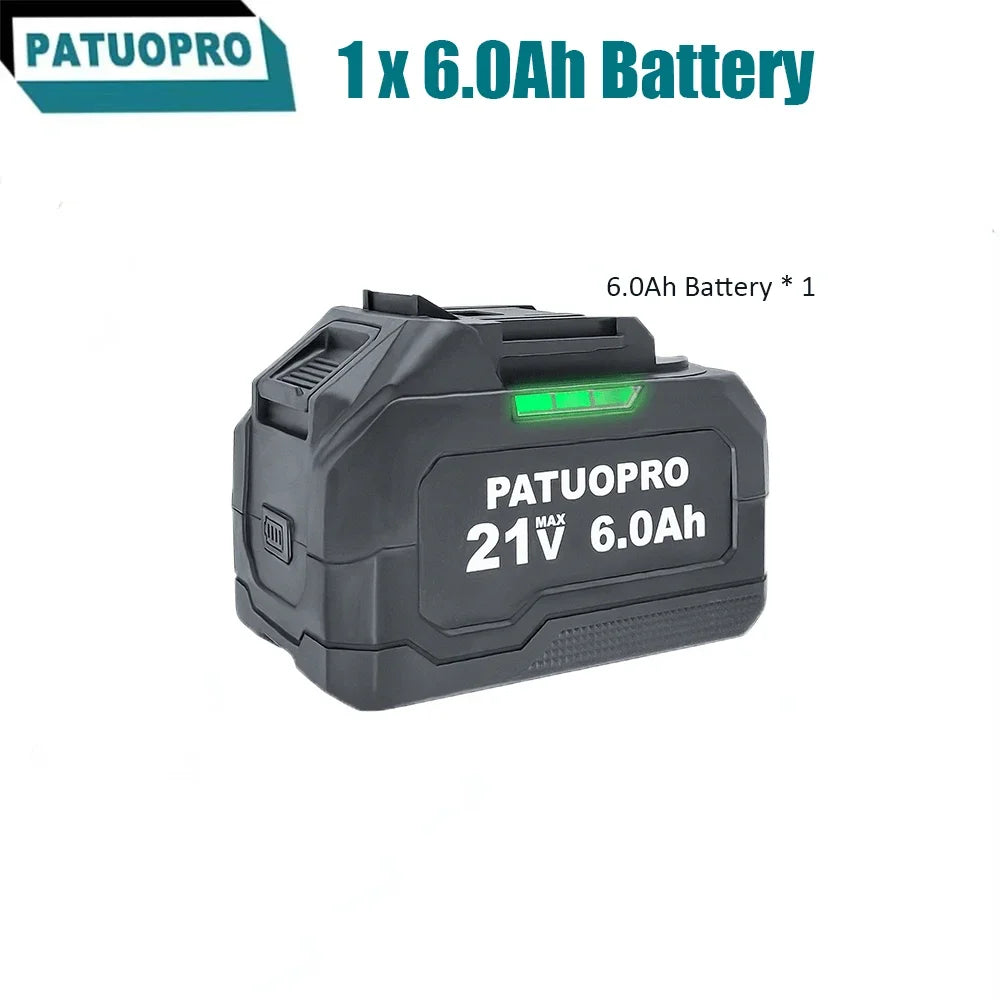 Batterie rechargeable lithium-ion 2,0-6,0 Ah pour outils électriques sans fil Makita 18V, perceuse, visseuse et clé
