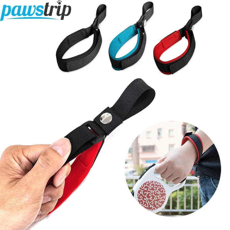 1Pc Adjustable Dog Leash Wrist Strap Retractable Dog Leash Add-On Accessory Bracelet Safety Ring Dogs Walker Hands Free Dog Lead