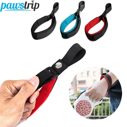1Pc Adjustable Dog Leash Wrist Strap Retractable Dog Leash Add-On Accessory Bracelet Safety Ring Dogs Walker Hands Free Dog Lead