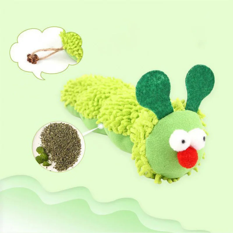 Interactive Catnip Toys - Soft Plush Animal-shaped Pet Sounding Toy for Cats, Bite-resistant Kitten Accessory - Quality Shopping Centre