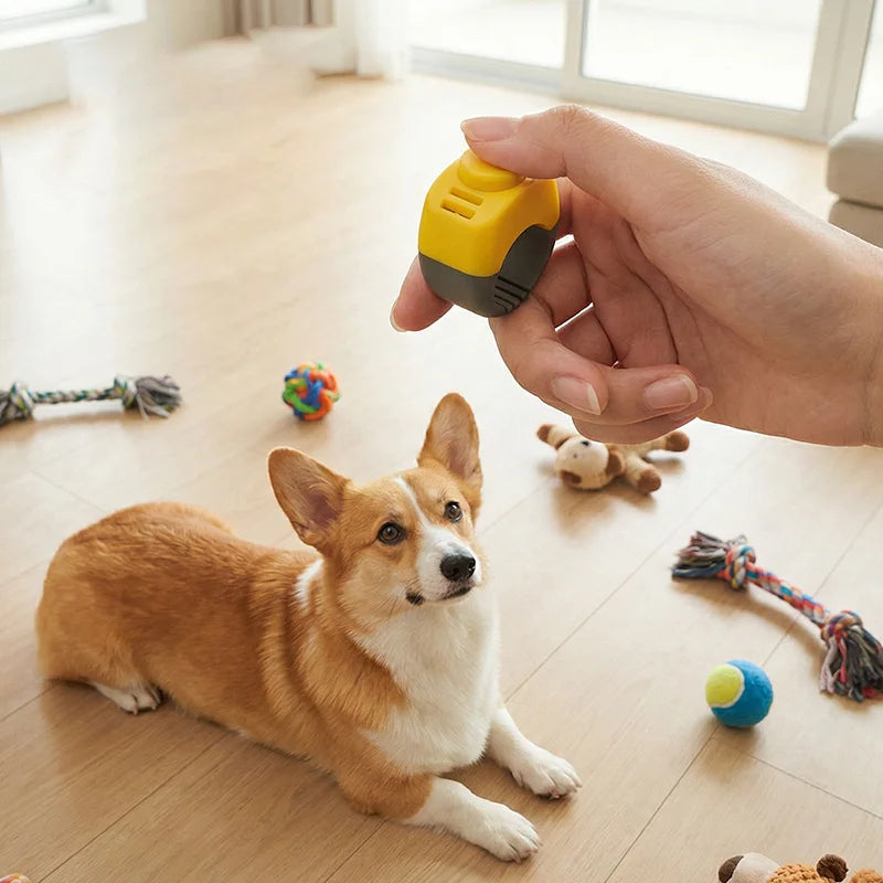 1Pc Ring Clicker Dog Training Clicker Pet Training Equipment for Dogs and Cats Low-Stress Training Tool Pet Supplies
