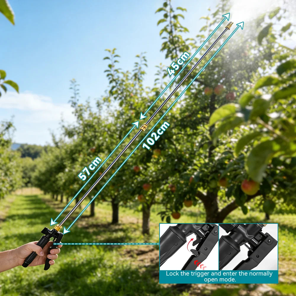 YOFIDRA 20L Electric Sprayer Cordless High Capacity Yard Lawn Spraying Irrigation Backpack Sprayer Tools for Makita Battery Pin